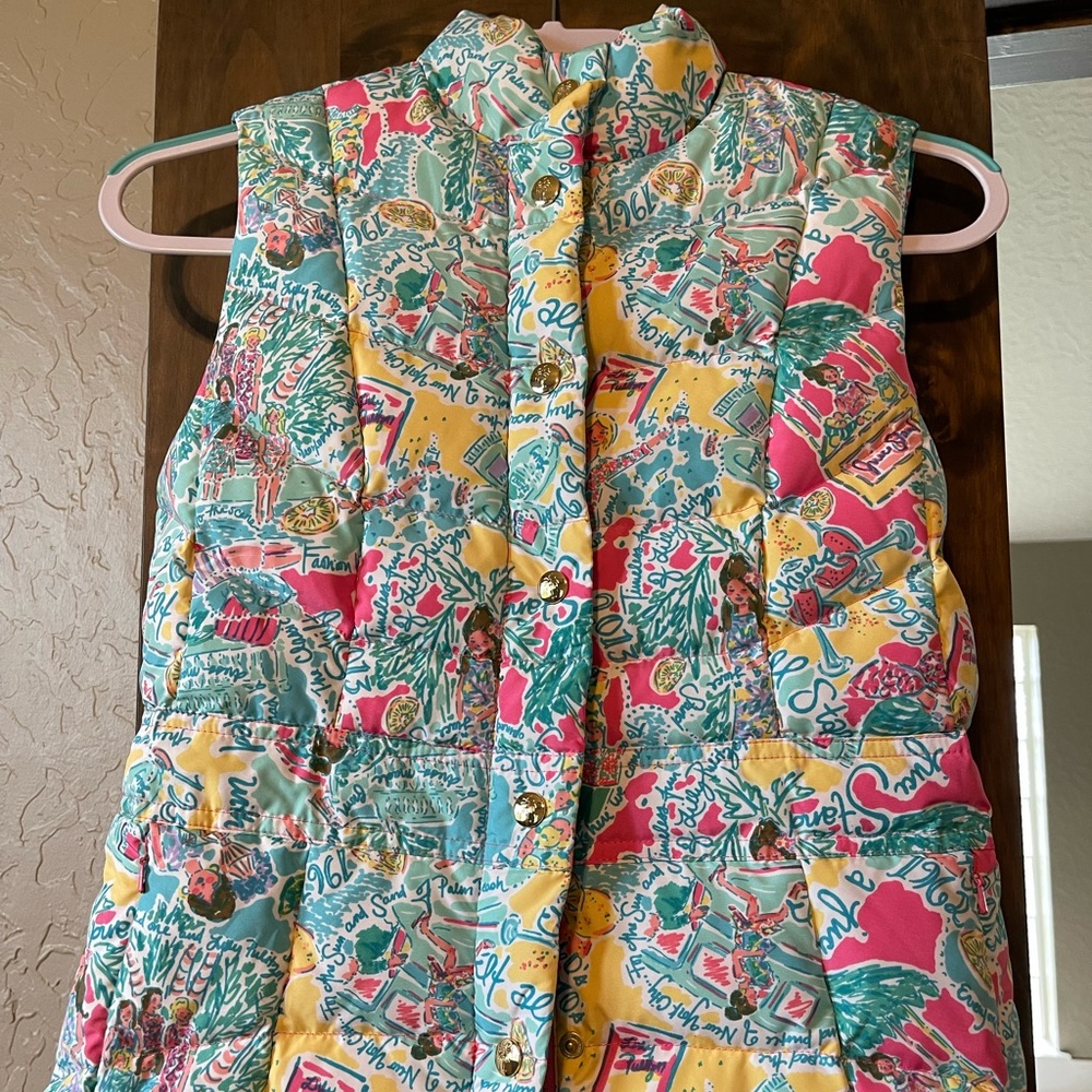 Lilly Pulitzer Puffy Vest